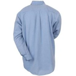 Red Kap Shirts: Men's Mini-Plaid Work Shirt SP74 WB -Wrangler Store image 75931