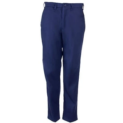 Bulwark Pants: Men's Navy Blue PLW2 NV Twill Flame-Resistant Work Pants Bulwark Pants: Men's Navy Blue PLW2 NV Twill Flame-Resistant Work Pants -Wrangler Store image 76115 2