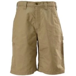 Carhartt Shorts: Men's Dark Khaki B147 DKH Cotton Canvas Work Shorts -Wrangler Store image 79624