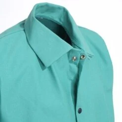 Revco Coats: Men's F2 30 C Flame-Resistant Green Welding Coat -Wrangler Store image 80119