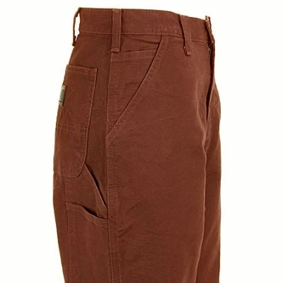 Carhartt Pants: Men's B11 BRN Cotton Duck Carpenter Work Pants Carhartt Pants: Men's B11 BRN Cotton Duck Carpenter Work Pants -Wrangler Store image 90833