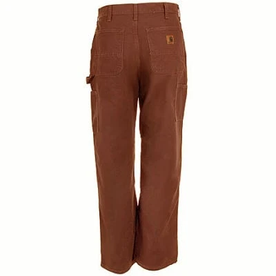 Carhartt Pants: Men's B11 BRN Cotton Duck Carpenter Work Pants Carhartt Pants: Men's B11 BRN Cotton Duck Carpenter Work Pants -Wrangler Store image 90834