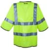 Occunomix Vests: High Visibility Yellow Mesh Safety Vest LUX HSCOOL3 YEL