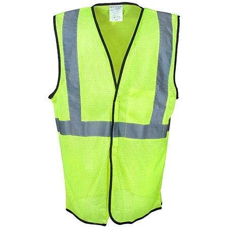 Occunomix Vests: Men's LUX SSGC FR Flame Resistant High Visibility Safety Vest Occunomix Vests: Men's LUX SSGC FR Flame Resistant High Visibility Safety Vest -Wrangler Store lux ssgc grn