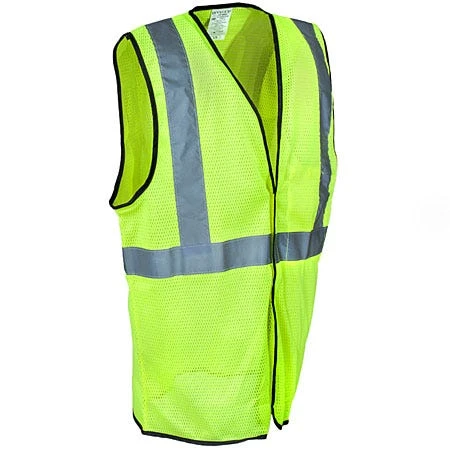 Occunomix Vests: Men's LUX SSGC FR Flame Resistant High Visibility Safety Vest Occunomix Vests: Men's LUX SSGC FR Flame Resistant High Visibility Safety Vest -Wrangler Store lux ssgc grn