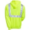 Occunomix Sweatshirts: Men's High Visibility Cotton Blend Hooded Sweatshirt OCCLUX-SWTLH Y