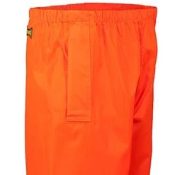 Occunomix Pants: Men's High Visibility Breathable Rain Pants LUX TENR ORG -Wrangler Store lux tenrorg occuluxr 01