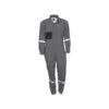 MCR Safety Coveralls: Men's SBC1011 Grey Summit Breeze FR Long Sleeve Coveralls