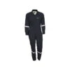 MCR Safety Coveralls: Men's SBC1012 Navy Summit Breeze FR Long Sleeve Coveralls