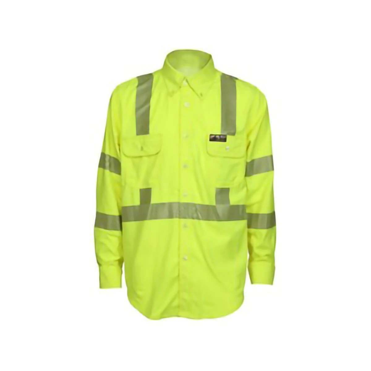 MCR Safety Shirts: Men's SBS1027 Lime FR Summit Breeze Hi Vis Long Sleeve Button Down Shirt MCR Safety Shirts: Men's SBS1027 Lime FR Summit Breeze Hi Vis Long Sleeve Button Down Shirt -Wrangler Store mcr sbs1027 1hm
