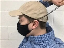 Mask: MK-CFM2 Black Fabric Reusable Double Layer Face Mask 3 Mask: MK-CFM2 Black Fabric Reusable Double Layer Face Mask -Wrangler Store mk cfm2 4t