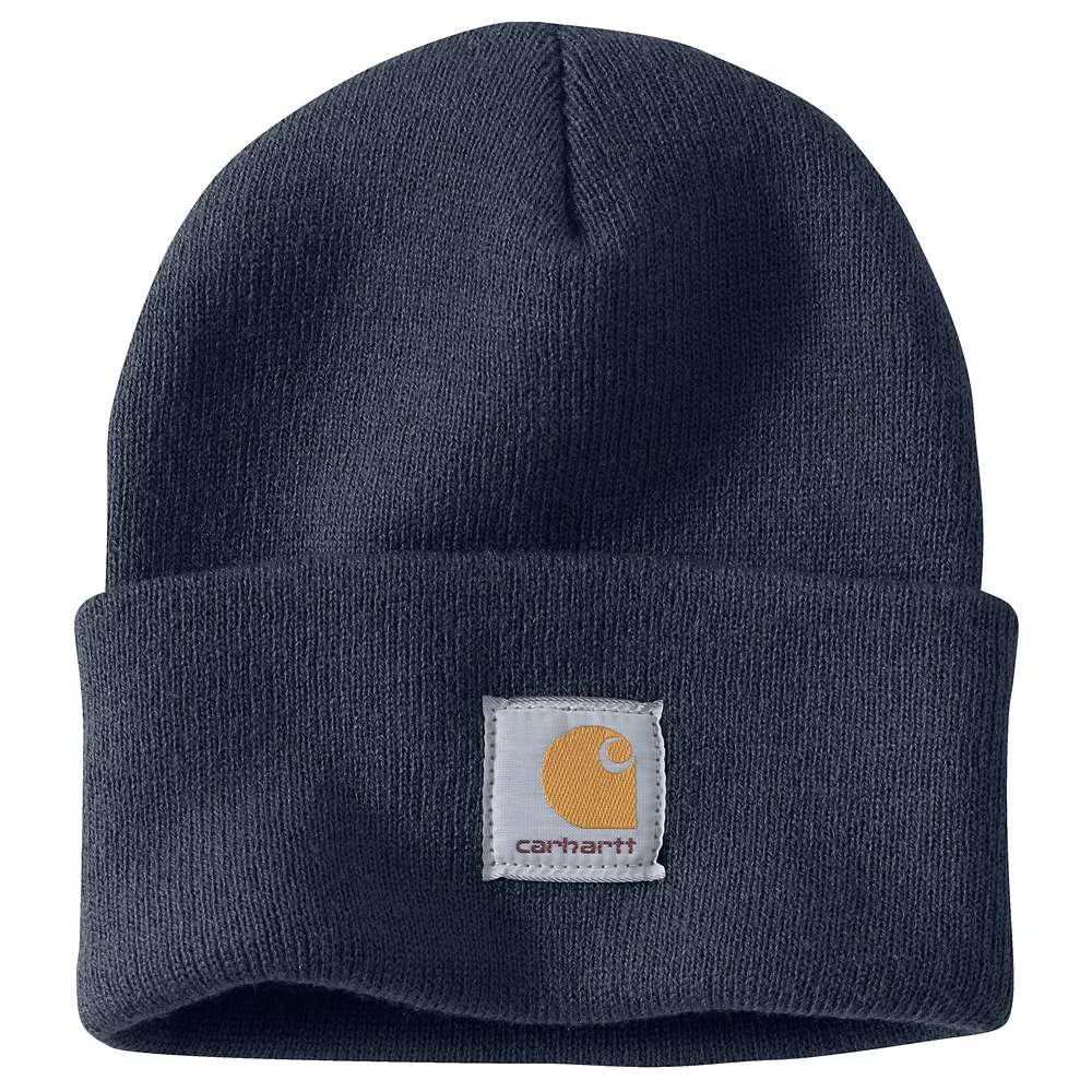 Carhartt Caps: Navy Blue Acrylic Knit Watch Hat A18 NVY Carhartt Caps: Navy Blue Acrylic Knit Watch Hat A18 NVY -Wrangler Store navy carhartt winter hats a18 nvy 64 1000
