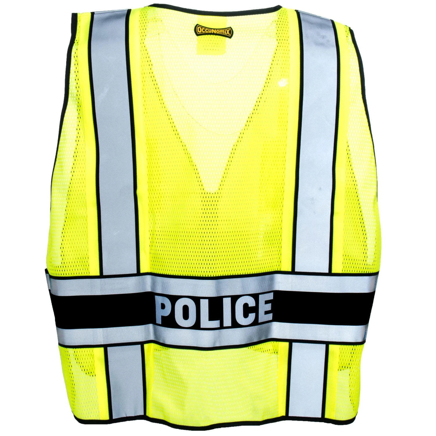 Occunomix Vests: Men's Deluxe LUX DPSP DOR High Viz Mesh Police Vest Occunomix Vests: Men's Deluxe LUX DPSP DOR High Viz Mesh Police Vest -Wrangler Store occunomix lux dpsp dor b 01
