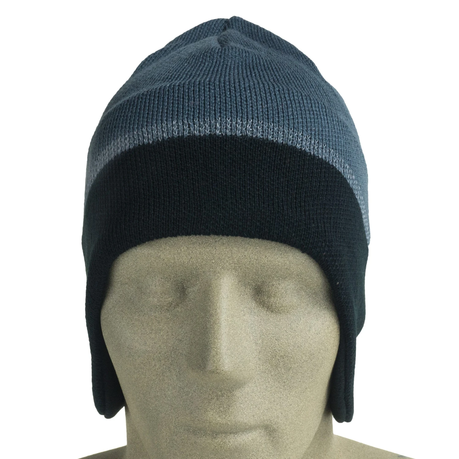 Occunomix Hats: LUX EWRB Grey Reflective Ear Warming Beanie Occunomix Hats: LUX EWRB Grey Reflective Ear Warming Beanie -Wrangler Store occunomix lux ewrb g f 01