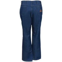 Bulwark Jeans: Men's Flame-Resistant PEJ2 DD Blue Cotton Denim Work Jeans 3 Bulwark Jeans: Men's Flame-Resistant PEJ2 DD Blue Cotton Denim Work Jeans -Wrangler Store pej2dd4 bulwarkb 01