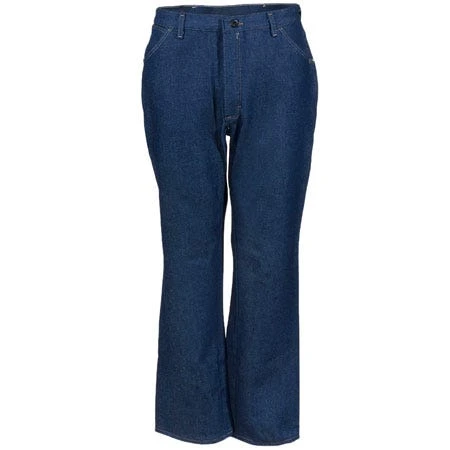 Bulwark Jeans: Men's Flame-Resistant PEJ2 DD Blue Cotton Denim Work Jeans Bulwark Jeans: Men's Flame-Resistant PEJ2 DD Blue Cotton Denim Work Jeans -Wrangler Store pej2dd4 bulwarkf 01