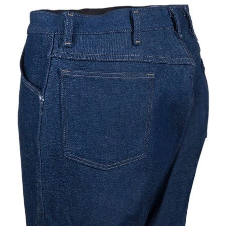 Bulwark Jeans: Men's Flame-Resistant PEJ2 DD Blue Cotton Denim Work Jeans Bulwark Jeans: Men's Flame-Resistant PEJ2 DD Blue Cotton Denim Work Jeans -Wrangler Store pej2dd4 bulwarkl 01