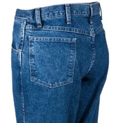 Bulwark Jeans: Men's PEJ6 SW Flame-Resistant Cotton Denim Blue Jeans 2 Bulwark Jeans: Men's PEJ6 SW Flame-Resistant Cotton Denim Blue Jeans -Wrangler Store pej6sw2 redkapl 01