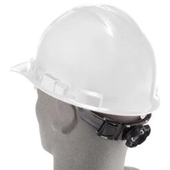 Radians Hats: Granite 6-Point Ratchet Suspension GHR6 WHITE USA Made Hard Hat
