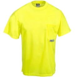 Radians Shirts: Men's High Visibility ST11 NPGS Max Dri Mesh Safety Tee Shirt -Wrangler Store radians st11 npgs f 01