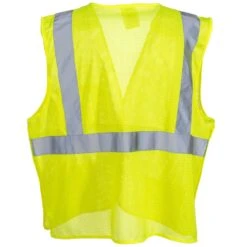 Radians Vests: Unisex SV4 GM High Visibility Green Class 2 Breakaway Safety Vest