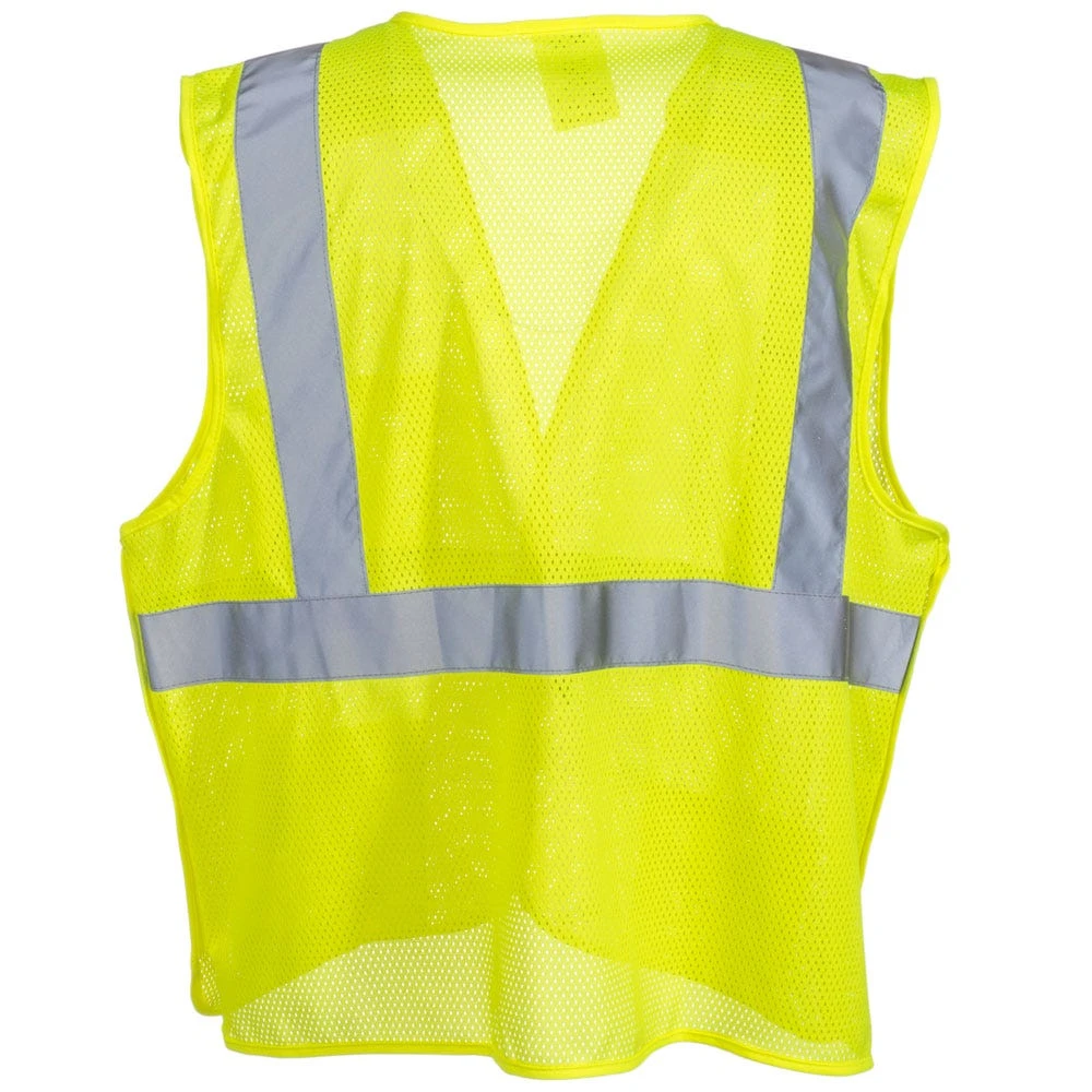 Radians Vests: Unisex SV4 GM High Visibility Green Class 2 Breakaway Safety Vest Radians Vests: Unisex SV4 GM High Visibility Green Class 2 Breakaway Safety Vest -Wrangler Store radians sv4gm b 01