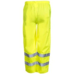 Radians Pants: Unisex RW10 ES1Y ANSI Class E Hi Vis Weatherproof Rain Pants