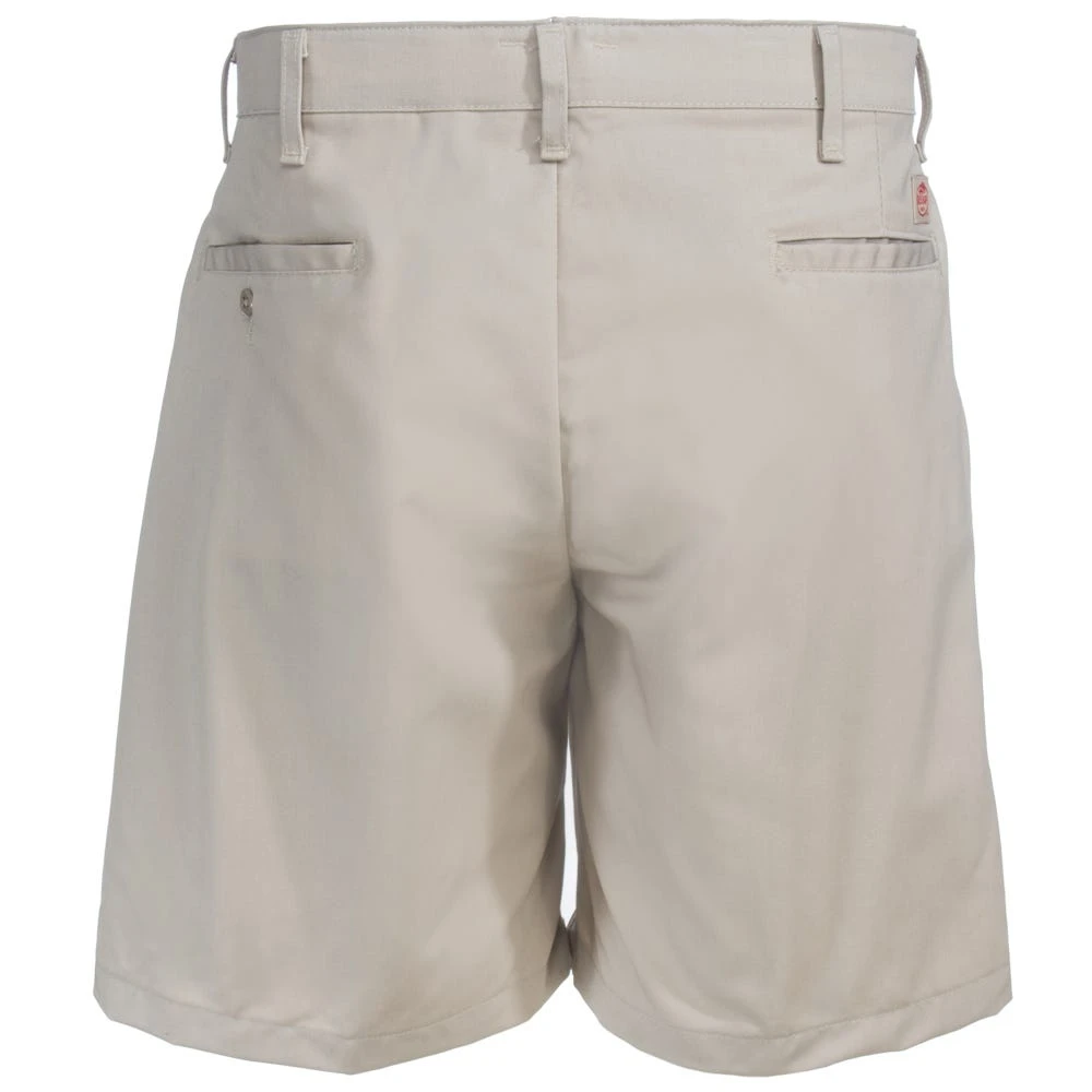 Red Kap Shorts: Men's PT26 TN Tan Plain Front Twill Shorts Red Kap Shorts: Men's PT26 TN Tan Plain Front Twill Shorts -Wrangler Store redkap pt26tno b 01