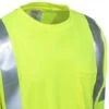 Tingley Shirts: Men's Lime Green High-Visibility S75522 Long-Sleeve Tee Shirt