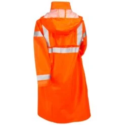 Tingley Coats: Waterproof Men's C44129 Orange FR Eclipse High Vis Coat -Wrangler Store tingley c44129 long b 01