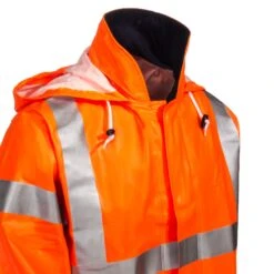 Tingley Jackets: Men's J44129 Orange High Vis FR Waterproof Eclipse Work Jacket -Wrangler Store tingley c44129 short cd 01