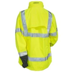 Tingley Jackets: Icon LTE ANSI Class 3 Hi Vis Yellow Waterproof J27122 Men's Jacket -Wrangler Store tingley j27122 hv b 01
