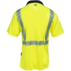 Tingley Shirts: Job Sight Class 2 High Vis Lime Men's S74022 Polo Shirt -Wrangler Store tingley s74022 b 01