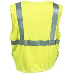 Tingley Vests: Men's V81522 High-Visibility FR Lime Breakaway Work Vest -Wrangler Store tingley s81522 b 01