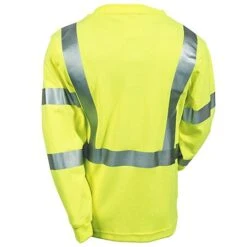 Tingley Shirts: Men's High-Visibility Yellow Flame-Resistant S85522 Safety Tee Shirt 2 Tingley Shirts: Men's High-Visibility Yellow Flame-Resistant S85522 Safety Tee Shirt -Wrangler Store tingley s85522 b 01