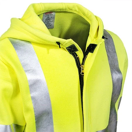 Tingley Sweatshirts: Men's High-Visibility S88122 Flame-Resistant Hooded Sweatshirt Tingley Sweatshirts: Men's High-Visibility S88122 Flame-Resistant Hooded Sweatshirt -Wrangler Store tingley s88122 cd 01