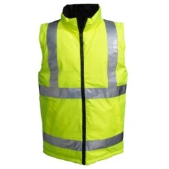 Tingley Vests: Men's Hi-Vis V26022 Reversible Insulated Vest -Wrangler Store v26022 1