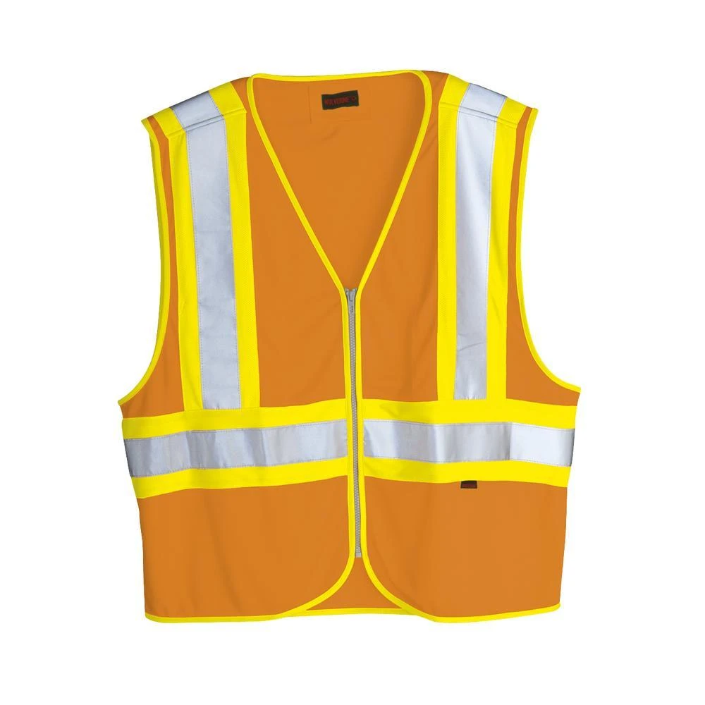 Wolverine Vests: Mile Marker W1108900 820 Men's Hi Vis Orange Vest Wolverine Vests: Mile Marker W1108900 820 Men's Hi Vis Orange Vest -Wrangler Store wolverine w1108900 820 f