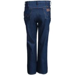 Wrangler Jeans: Men's Navy 935 NAV Cowboy Cut Slim Fit Boot Cut Jeans -Wrangler Store wrangler 0935nav b 01