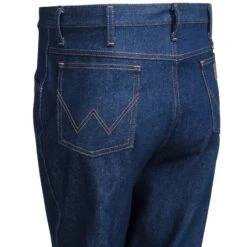 Wrangler Jeans: Men's Navy 935 NAV Cowboy Cut Slim Fit Boot Cut Jeans -Wrangler Store wrangler 0935nav l 01