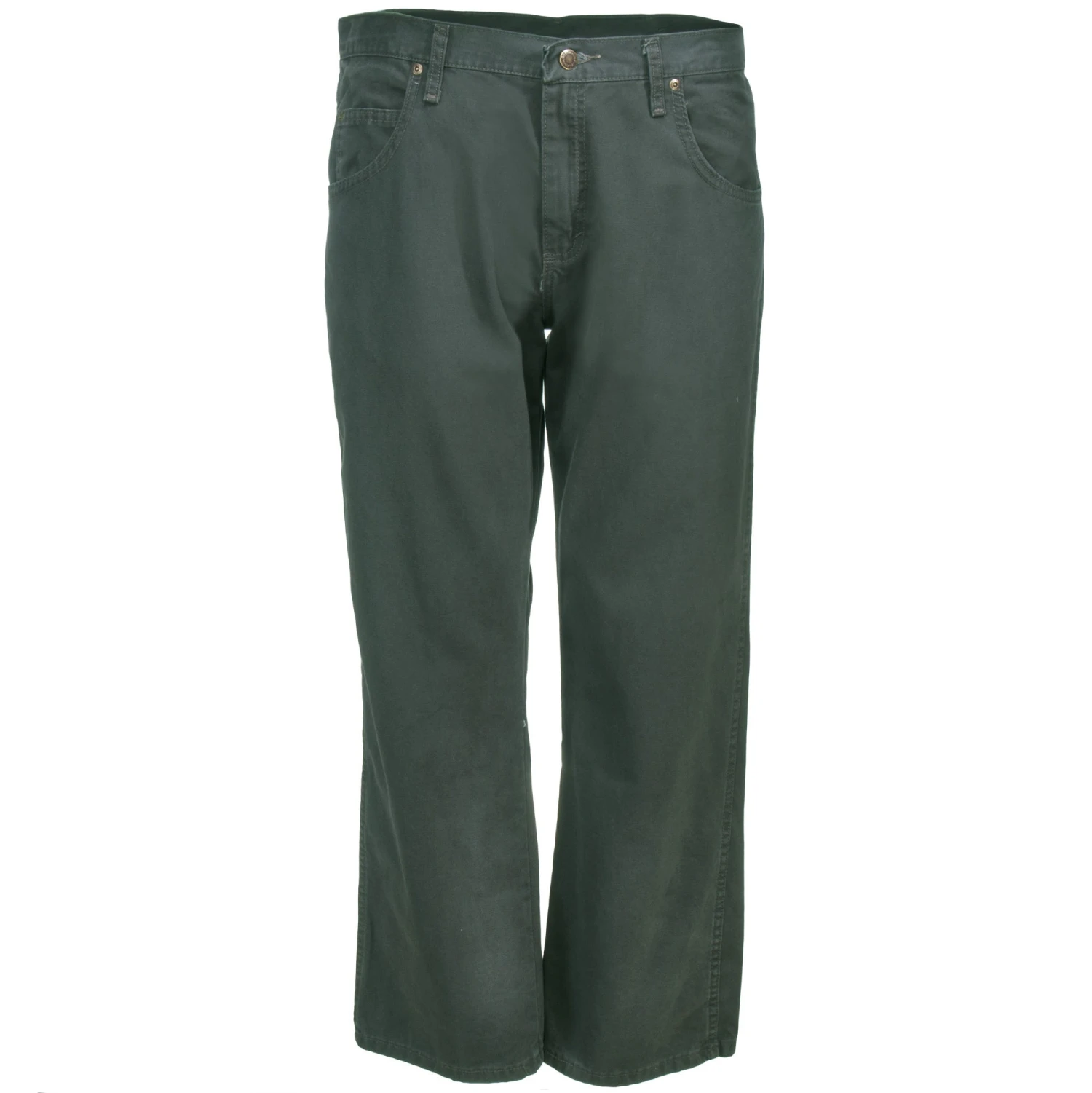 Wrangler Jeans: Men's Moss Green 31100 MS Rugged Wear Straight Leg Canvas Jeans Wrangler Jeans: Men's Moss Green 31100 MS Rugged Wear Straight Leg Canvas Jeans -Wrangler Store wrangler 31100ms f 01
