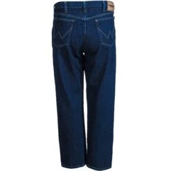 Wrangler Jeans: Men's Antique Navy 35001 AN Rugged Wear Relaxed Fit Work Jeans 3 Wrangler Jeans: Men's Antique Navy 35001 AN Rugged Wear Relaxed Fit Work Jeans -Wrangler Store wrangler 35001an b 01