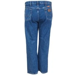 Wrangler Jeans: Men's Stonewashed FR13MMS Flame Resistant Denim Jeans -Wrangler Store wrangler fr13mms b 01