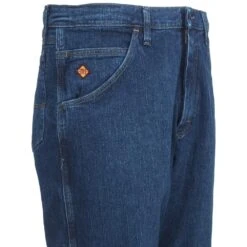 Wrangler Jeans: Men's FRAC50 M Midstone FR Advanced Comfort Relaxed Fit Jeans